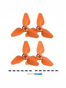 [2016S Propeller] Compatible Replacement Blades For Mini Pocket Drone | Durable PC Material, 5-Color Options, Lightweight Remote Control Toy Accessories (Drone Not Included) - View 14