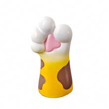Cute Cat Paw Resin Vase, Ins Style Pet Decor, Desktop Flower Planter For Living Room - A - View 14