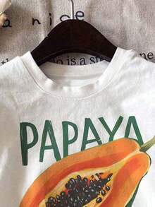 Camiseta de Mujer, Camiseta de Manga Corta con Estampado Gráfico Estilo Casual Urbano, Bonito Top de Verano, Conjuntos de Ropa de Vacaciones para Mujer, Conjuntos de Ropa de Verano para Mujer, Conjunto de Playa para Mujer, Conjuntos de Ropa de Primavera para Mujer, Conjuntos de Ropa de Vacaciones para Mujer, Conjunto de Primavera para Mujer, Conjuntos de Ropa de Verano para Mujer, Conjunto de 2 Piezas para Mujer, Conjunto Casual Estilo Marbella, Inspiración de Moda - Blanco 3 - Ver 3