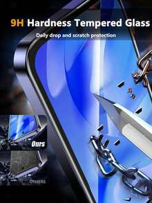 4pcs Tempered Glass Screen Protector Compatible With 3/4/5/6/7/8/9/10/10 Pro/10 Pro XL, Provides Smooth Touch, Scratch & Fingerprint Resistant, Daily Water-Resistant, Shock-Absorbing Design, Precise Cutouts For Seamless Fit, Suitable For Office, Home, Library And More - Clear - View 2