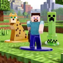 Simba Jada官方Minecraft迷你人偶盲盒W1、W5系列，金属人偶，史蒂夫、苦力怕、末影人，收藏盲盒玩具，儿童礼物 - 彩色 - 查看 10