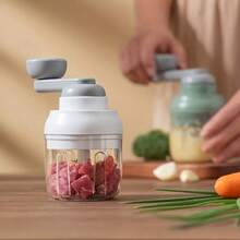 Máy ép tỏi đa năng, máy băm tỏi, máy nghiền tỏi, máy thái rau củ, máy ép trái cây sáng tạo, máy ép tỏi thủ công, máy chế biến thực phẩm, dụng cụ nhà bếp, đồ dùng nhà bếp - Nhiều màu - Xem 5