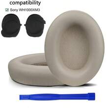 SOULWIT Earpads Cushions Replacement For WH-1000XM3 Over-Ear Headphones, Ear Pads With Softer Protein Leather, Noise Isolation Memory Foam, Added Thickness And Opening Pry Tool - Multicolor - View 5