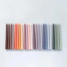 2/4 pièces Bougies rouges effilées de 10 pouces, bougies parfumées à la cire de soja, convenant pour la décoration de mariage et de Noël, la décoration intérieure, les cadeaux de fête, la décoration de fête d'anniversaire, les cadeaux de fête des mères, la décoration de Noël, les cadeaux de Noël - Multicolore - Voir 12