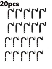 4/8pcs Iron Wall Hooks, Suitable For Hanging Plants, Baskets, Wind Chimes, Gardening Baskets, Lanterns And Clothes, Suitable For Country Style Decor. Multi-Functional Hooks Can Be Used To Hang Plants, Lanterns, Bird Feeders, Wind Chimes And Other Home Decor, Gardening Items, Easter Decorations, Etc. - Hook Up - View 18