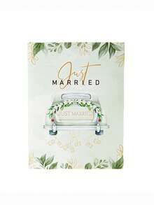 1pc 3D Wedding Greeting Card With Car & Pattern Design, Including Card And Envelope, Minimalist Wedding Card, Gift For Family & Friends, Blessing Card, 3D Folding Card, Thank You Card, Multifunctional Creative Wedding Card - View 7