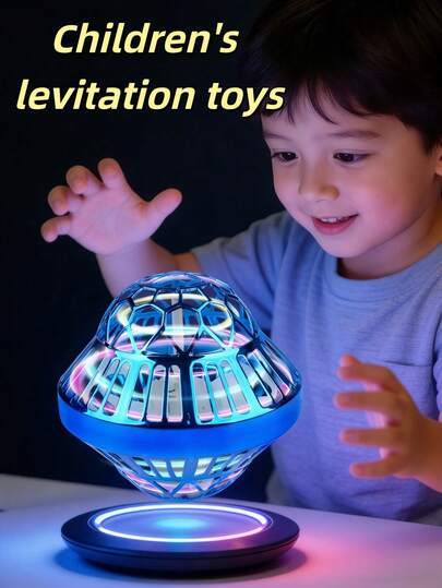 Đồ chơi trẻ em: Quả cầu treo thông minh, ném tay, UFO phát sáng, đèn chiếu sáng đẹp mắt, pin bền lâu, điều khiển từ xa, chống rơi, thích hợp chơi trong nhà, ngoài trời, sân vườn, tiệc tùng, quà tặng cho bé trai và bé gái từ 3-12 tuổi.