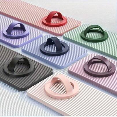 Supporto magnetico per anello, adatto per iPhone e telefoni Android, supporto magnetico in silicone liquido antiurto, accessorio universale per custodia telefonica con anello, antiscivolo e anti-caduta, adatto per iPhone e telefoni Android, regalo per compleanni, famiglia e amici, supporto per telefono con anello