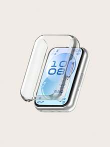 1 chiếc ốp lưng đồng hồ TPU mạ điện thời trang trơn dành cho nam/nữ, tương thích với vòng đeo tay thông minh Band 11, phụ kiện dùng hàng ngày, quà tặng, chống trầy xước. - Ban nhạc 11 - Xem 4