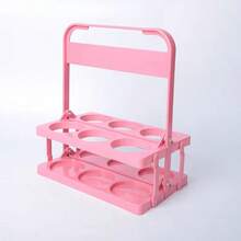 1个可折叠便携式啤酒瓶提手，有黄色、红色、绿色、蓝色、黑色可选，适合野餐、露营、烧烤、户外旅行，复古实用。 - 彩色 - 查看 13