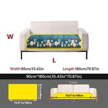 1PC Chenille Jacquard Sofa Cover With Full Moon Tree Pattern, Non-Slip Pet-Resistant Cushion Pad, All-Season, Machine Washable, Elegant Decor For Room, Premium Sofa Protector - Multicolor - View 16