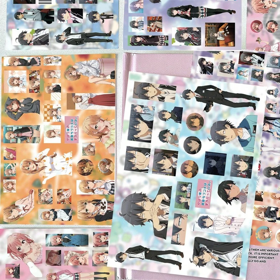 8pcs Honkai: Star Rail Character Decal Stickers, Waterproof Collage Material 8pcs K-Pop Boy Group Graffiti Decal Stickers, Waterproof Collage Material - View 1