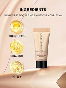 GIORGIO ARMANI POWER FABRIC PRO Long-Lasting Velvet Matte Foundation 1.5 E 5ml 0.16 FL.OZ. - Mini 5ml - View 7