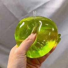 Green Apple Blue Maltose Soft Toy Anti-Stress Sensory Fingertip Toy Soft Transparent Slow Rebound Stress Relief Toy EBZA - XANH DA TRỜI - Xem 5