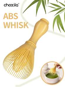 choxila 1pc Reusable Plastic Matcha Whisk, Suitable For Matcha, Latte And Powdered Drinks, Easy To Clean For Home, Office, Cafe And Travel Use - Tea Whisk - View 1