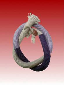 Pet Teeth Cleaning And Grinding Hemp Rope Toy, Bite-Resistant, Self-Entertaining Cat Toy - Multicolor - View 9