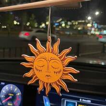 Bộ khuếch tán hương thơm gió biển Bahamas cho ô tô, kẹp khử mùi hình hoạt hình dùng cho cửa gió ô tô. - A - Xem 6