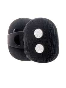 Flocked Bath Brush, Soft Bristle Shower Brush, Easy Scrub Silicone Bathroom Brush - Bath Brush - View 10