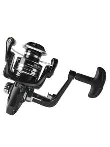 BILLINGS 1000-7000 Series Freshwater & Saltwater Spinning Reel, Max Drag 12kg, Anti-Reverse Function, 5.2:1 Gear Ratio, Foldable Handle For Easy Portability - Black - View 5