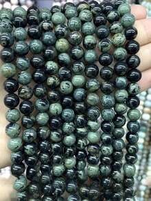 Đá Citrine tròn, chất lượng cao, màu vàng, dạng viên rời, dùng để chữa bệnh bằng năng lượng, thích hợp làm trang sức DIY, vòng cổ, vòng tay, kích thước 6mm, 8mm, 10mm. - Màu vàng - Xem 8