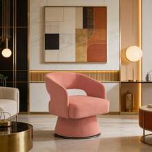 Living Room Chairs - Pink - View 1