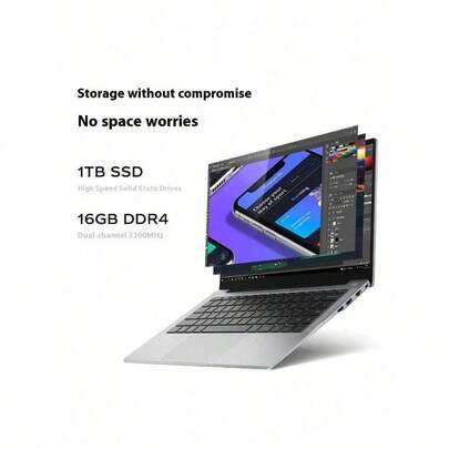 Lenovo كمبيوتر محمول لينوفو يينينج للأعمال الخفيف الوزن، يينينج E14H I5-13500H 16GB 1TB SSD شاشة IPS FHD، مع محول