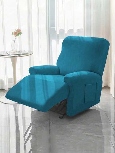 1/2/3pcs Milk Silk Sofa Cover, Thickened Elastic, Waterproof Dust-Proof, Wear-Resistant Anti-Fouling Cat Claw Pattern Sofa Slipcover, Non-Slip, American Style, Suitable For Living Room, Bedroom And More