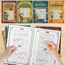 Sách luyện tập logic Sudoku cổ điển, tăng cường sức mạnh trí não và khả năng suy luận thông qua các thử thách giải đố số được sắp xếp khoa học, giúp duy trì sự tập trung và ngăn ngừa mệt mỏi, phù hợp cho việc luyện tập hàng ngày và rèn luyện nhận thức lâu dài. - Sách bài tập Sudoku - Tập 16 - Xem 6