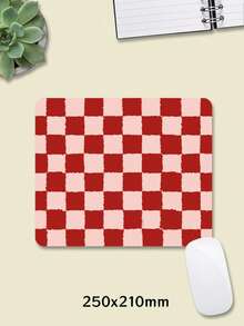 1 Miếng lót chuột bằng da PU họa tiết kẻ caro đen, dùng cho bàn làm việc laptop, chống trượt, có thể giặt, chống bám bẩn, phù hợp cho các cặp đôi/sinh viên/văn phòng/không gian học tập, quà tặng sinh nhật, quà tặng tốt nghiệp. - Xem 13