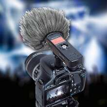 Grabadora Zoom H1n Protector de viento de felpa para exteriores, Filtro antipop/Protector de viento, Compatible con grabadoras portátiles Zoom H1n y H1 - Unitalla - Ver 4