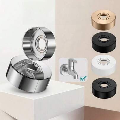 1pc Adjustable Elevated Faucet Decorative Cover, Shower Faucet Accessory, Kitchen/Bathroom Tap Decor