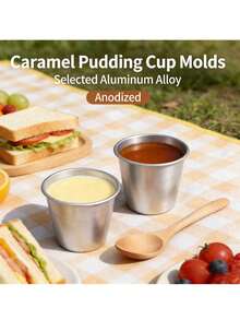 1 khuôn bánh mini, khuôn làm bánh pudding, thạch, khuôn pudding caramel tự làm, khuôn bánh nhỏ, khuôn làm bánh pudding tại nhà, dụng cụ làm thạch tráng miệng, thích hợp cho Giáng sinh, Halloween, Ngày của Mẹ, tiệc sinh nhật, các ngày lễ, làm bánh tại nhà. - Xem 4