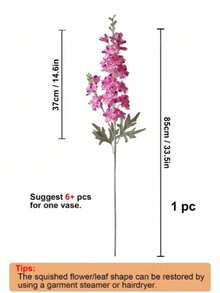 1 Peça Flor de Centáurea Artificial, Flor de Centáurea de Seda de 33 Polegadas, Flor Falsa de Haste Longa Realista, Adequada para Casa, Escritório, Jardim, Casamento, Decoração de Vaso, Dia dos Namorados, Presente, Aniversário, Formatura, Volta às Aulas, Decoração de Quarto, Materiais Escolares, Etc. - Melancia - Visão 11