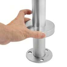 SENDERPICK For Glass Railing Corner Column Post Stainless Steel Coner Post Corner Post - Silver - View 11