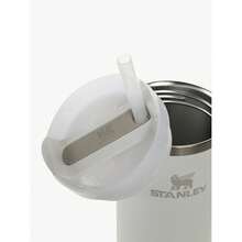 STANLEY - The Quencher H2.0 FlowState™ Tumbler 30oz With Handle & Straw, Stainless Steel Vacuum Travel Mug, Leakproof Lid, Large Capacity Cup, Keeps Drinks Cold All Day, For Water, Coffee, Iced Drinks 10-10827-213 - 1106 霜凍 - 查看 3