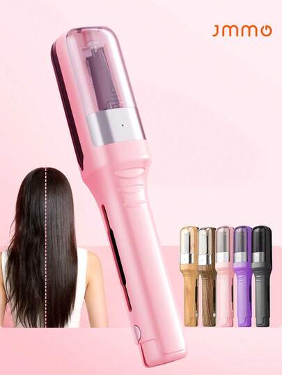 JMMO Máy tỉa tóc chẻ ngọn không dây, sạc điện, dụng cụ gia đình, máy cắt tóc dành cho tóc khô, hư tổn, chẻ ngọn, gãy rụng, dễ gãy, thẳng, xoăn, xù. Máy tỉa tóc chẻ ngọn không dây, sạc điện, loại bỏ tóc hư tổn, phục hồi tóc, chăm sóc tóc, thiết bị ép tóc.