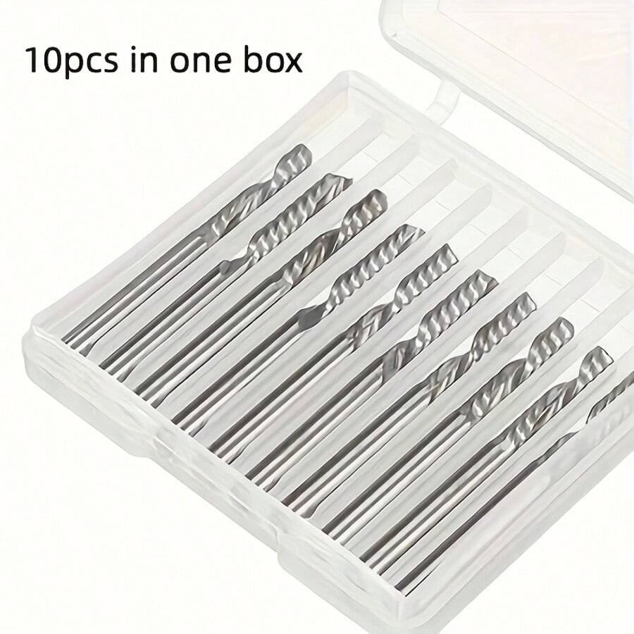 10 mũi phay ngón đơn rãnh bằng hợp kim cứng nguyên khối 4mm, dao khắc CNC độ chính xác cao, thích hợp cho việc khắc và cắt nhôm/acrylic/PCB.