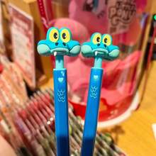 Disney Bộ 1/2/3/4/5/10 chiếc Bút bi rút Crazy Animal City Collaboration hình rắn hoạt hình màu xám, đồ dùng văn phòng phẩm chất lượng cao. - Gary - Xem 3