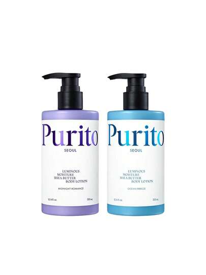 Purito [Bundle] Luminous Moisture Shea Butter Body Lotion 300 Ml + Body Lotion 300 Ml