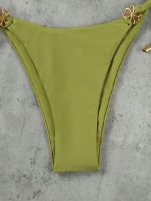 Women Bikini Sets - Green - View 8