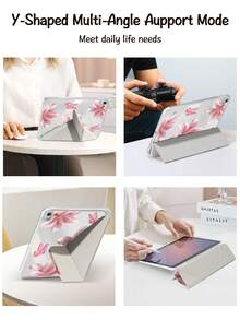 Ayotu Ốp lưng dạng gập có chân đế họa tiết hoa ly và bướm, tương thích với iPad A16, Air 8(M4) 2026 (11 inch), Air 8(M4) 2026 (13 inch), Pro 13 12.9 11, Air 11 13, Mini, Air 11 inch, Kindle (thế hệ thứ 11 - ra mắt năm 2024), Kindle Paperwhite thế hệ thứ 12 năm 2024. - Nhiều màu - Xem 5