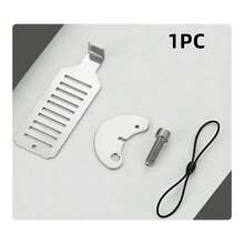 1/2/3/4pcs Adjustable Portable Door Lock Security Device, Suitable For Home, Hotel, Apartment, Dormitory And Other Scenarios, Providing Extra Privacy And Security Protection, Silver Color - Silver - View 17