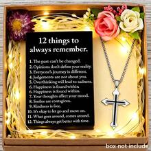 4/3/2PCS Christian Gift Set | God Is Good PU Wallet + Black Bracelet + Stainless Steel Cross Necklace | Religious Gift Set For Men, Dad, Husband, Son | Faith-Based Birthday, Anniversary, Christmas Gift - Black & Brown - View 9