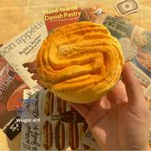 1pc 2026 Latest Squishable Soft Bread With Butter Squeeze Toy, Perfect Gift For Birthday, Holiday, Couple, Halloween, Christmas, Gamer, Stress Relief - Multicolor - View 12