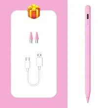 Tương thích với Apple Pencil, Chống chạm nhầm lòng bàn tay, Hiển thị nguồn, Tương thích với iPad Pencil, Phù hợp với iPad 2022 2021 2020 2019 2018 Pro Air Mini - Bút cảm ứng chuyên dụng - Tương thích với Apple Air 2 - Pin lithium sạc lại được - Chứa các linh kiện điện tử - Nhiều màu - Xem 12