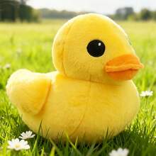 BLUESLEMON Muñeco de Peluche de Pato Amarillo Lindo, Muñeco de Animal de Peluche Suave de Dibujos Animados, 2 Tamaños, Muñeco de Pato Adorable, Regalo de Cumpleaños, Decoración del Hogar - Multicolor - Ver 9