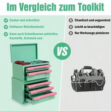 5 Superficie de trabajo ChouTiShi encendida. Trabajo. Talismán, superficie de trabajo y compartimento de vela guardados, maquillaje encendido. - Verde - Ver 5