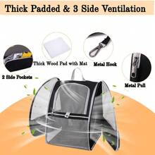 Foldable Pet Carrier Backpack For Small Dogs & Cats Under 15lbs, Black - Multicolor - View 6