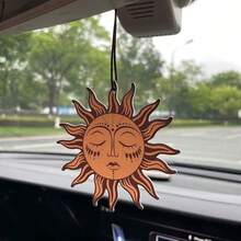 Bộ khuếch tán hương thơm gió biển Bahamas cho ô tô, kẹp khử mùi hình hoạt hình dùng cho cửa gió ô tô. - A - Xem 4