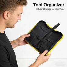 1 pieza Bolsa de almacenamiento de herramientas de hardware con cierre de cremallera, portátil y de mano, disponible en varios modelos - A - Ver 4